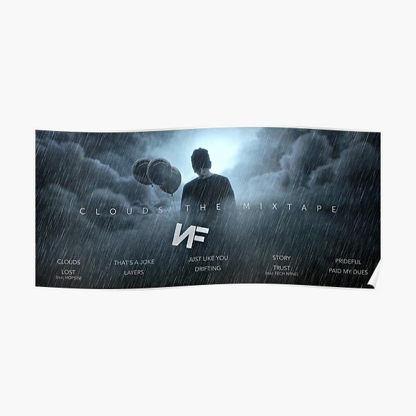 NF - CLOUDS THE MIXTAPE Poster RB0609 product Offical nf Merch