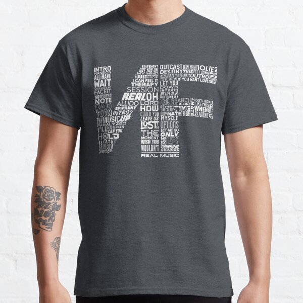 NF - Word Collab Design (The Search) Classic T-Shirt RB0609 product Offical nf Merch