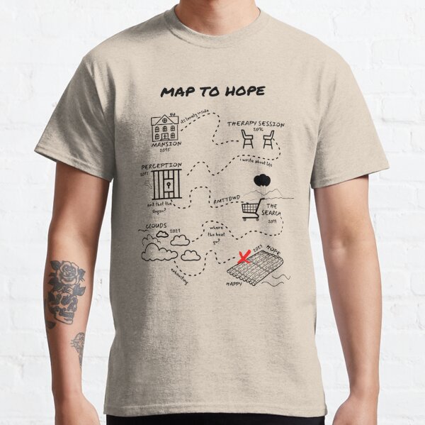 Map to Hope NF Classic T-Shirt RB0609 product Offical nf Merch