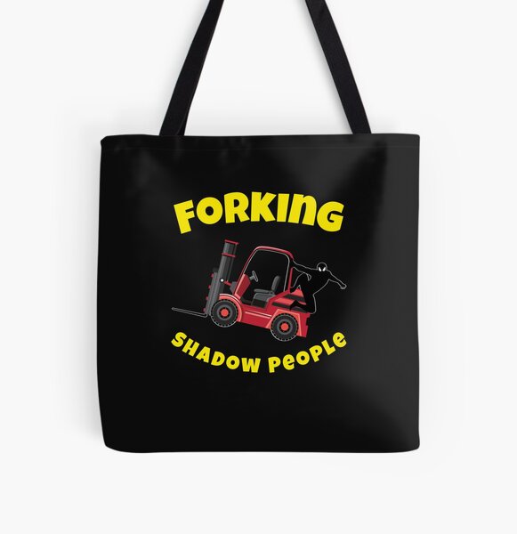 Forklift Ninja NF, Forking Shadow People RY All Over Print Tote Bag RB0609 product Offical nf Merch