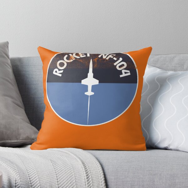 Rocket NF-104 Throw Pillow RB0609 product Offical nf Merch