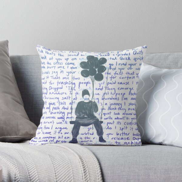 NF Digital artwork Rapper Hip Hop Rap Music Paid My Dues Throw Pillow RB0609 product Offical nf Merch
