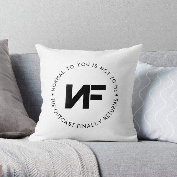 NF Returns (Black logo) Throw Pillow RB0609 product Offical nf Merch