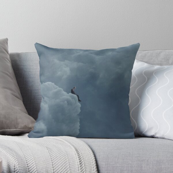 nf clouds mixtape cover  Throw Pillow RB0609 product Offical nf Merch