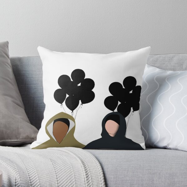 nf and hopsin lost  Throw Pillow RB0609 product Offical nf Merch