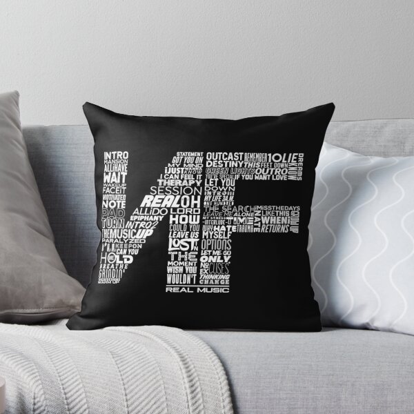 NF - Word Collab Design (The Search) Throw Pillow RB0609 product Offical nf Merch