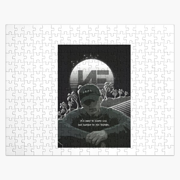 NF - Its Easy to Blame God but harder to fix things Jigsaw Puzzle RB0609 product Offical nf Merch