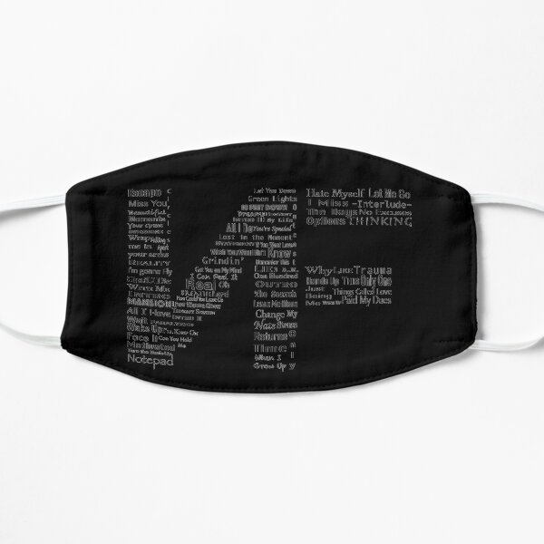 NF Logo Songs Flat Mask RB0609 product Offical nf Merch